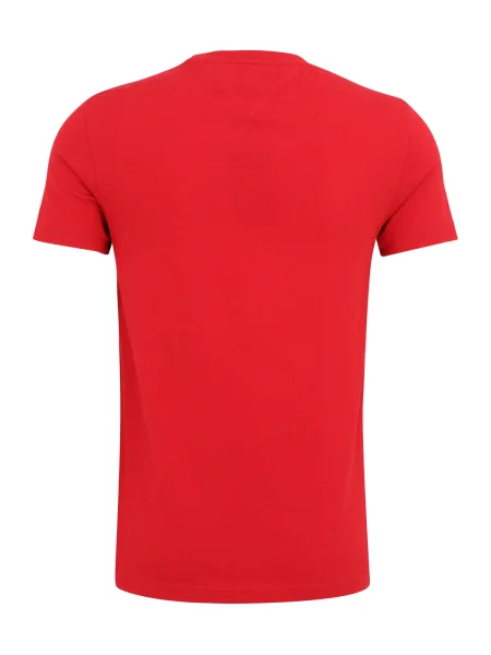 Tommy Hilfiger Tricou Tommy Logo roșu