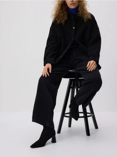 Ботильоны Reserved черные