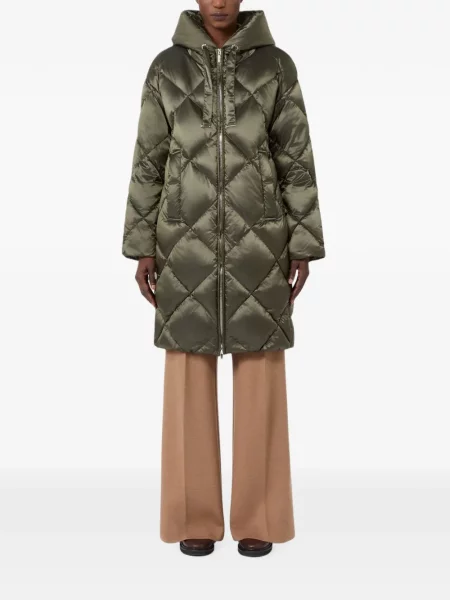 Geacă cu puf Max Mara verde