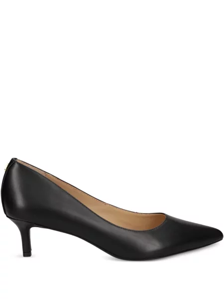 Pantofi cu toc Lauren Ralph Lauren din piele negru