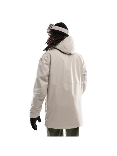 Kurtka snowboardowa premium Ultimate Astun beżowa