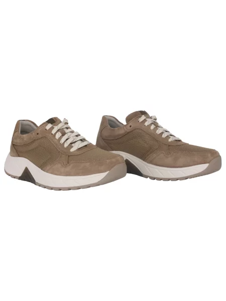 Sneakersy Gabor skórzane brązowe