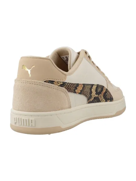 Pantofi Puma cu model piele de șarpe maro