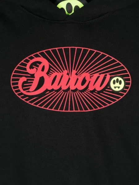 Bluza z kapturem dziecięca Barrow czarna