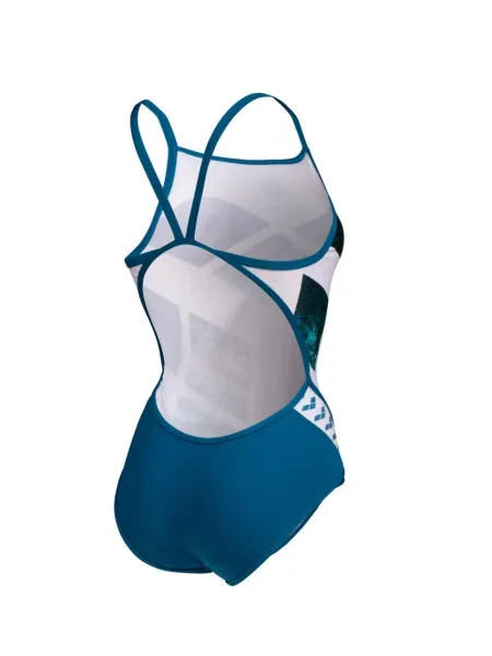 Strój Kąpielowy Arena Planet Swimsuit Super Fly biały