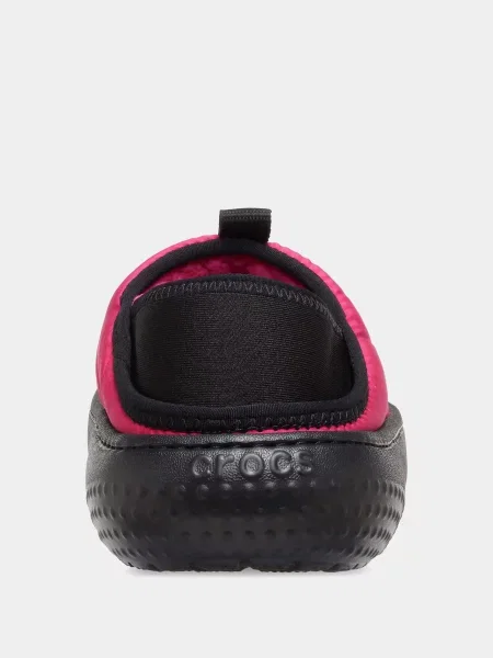 Сабо Crocs малиновий синтетичний