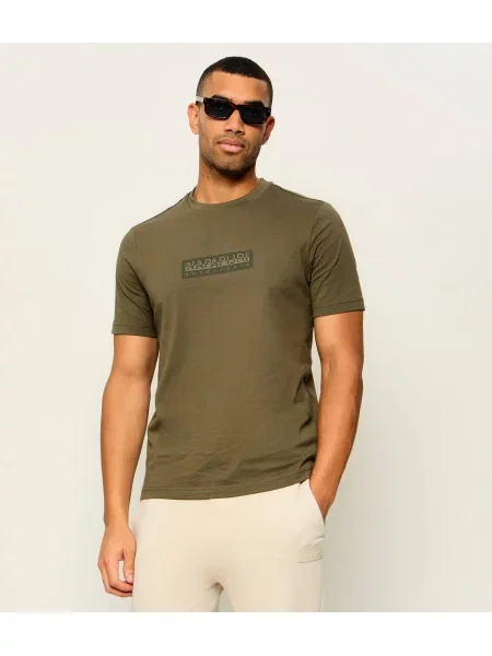 Napapijri Tricou S-Box Logo Ss 1 | Relaxed fit