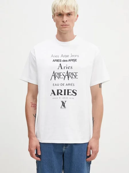 Kratka majica Aries Perfume SS Tee bela