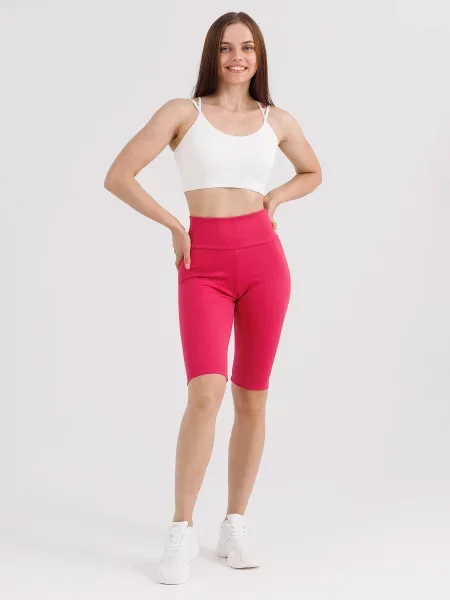 LAWA Велосипедки Малиновий Поліестер/еластан