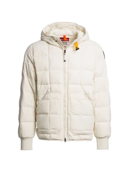 Geacă Parajumpers cu glugă alb