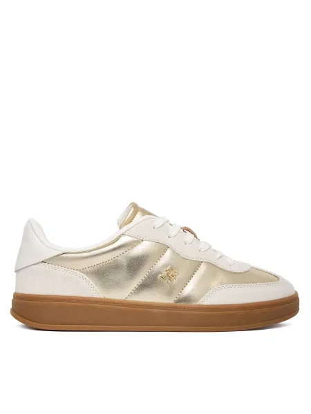 Sneakers Tommy Hilfiger Mu Jackie Metallic auriu