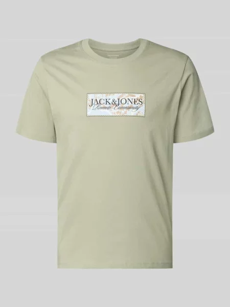 T-shirt z nadrukiem z logo Jack & Jones