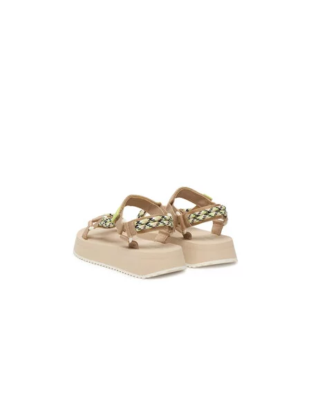 Sandále Tommy Jeans Tjw Eva Rope Sandal béžová