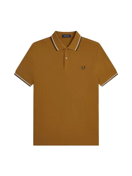 Koszulka polo Fred Perry brązowa