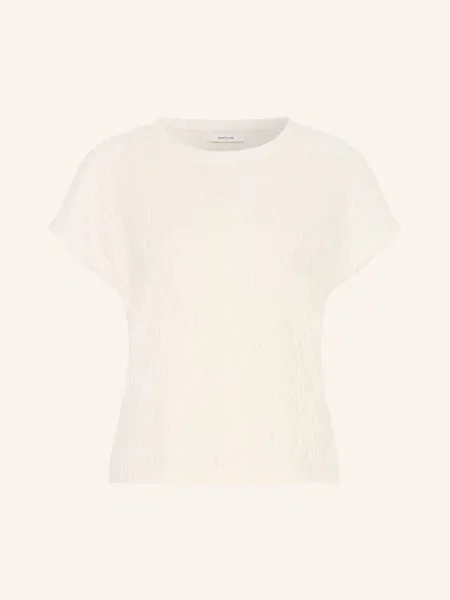 T-shirt we wzór na całej powierzchni model Sistruk' Opus biała