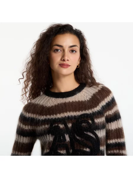 Πουλόβερ AllSaints Rega As Jumper Fawn Brown S καφέ
