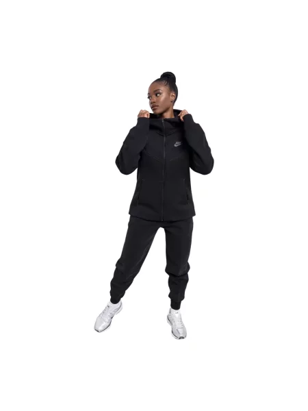 Komplet dresowy Nike polarowy czarny