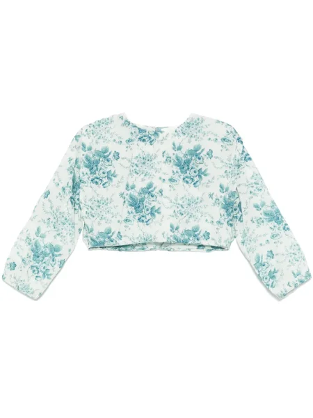 Cropp top Antik Batik albastru