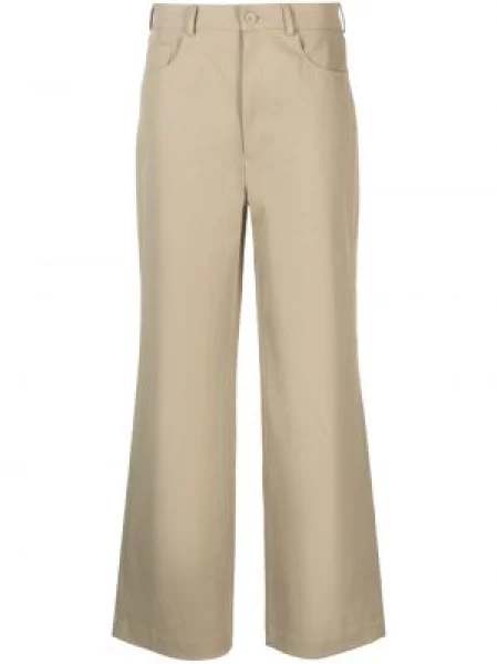 Pantaloni Nanushka din țesătură twill