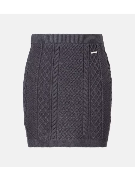 Fustă Jw Anderson de lână gri