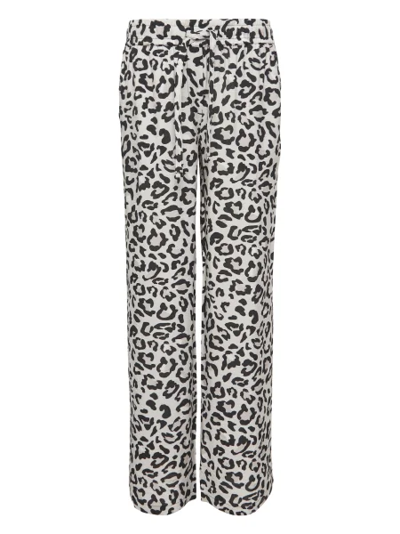 COMMA Hlače z naborki svetlo siva črna