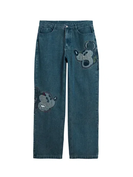 Desigual Jeans Mickey' albastru