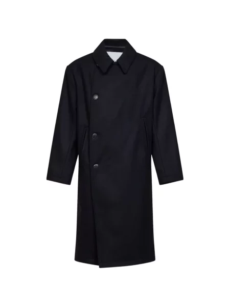 Palton Costumein de lână negru