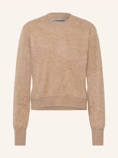 Allsaints Kašmírový Svetr Ada světle hnědá