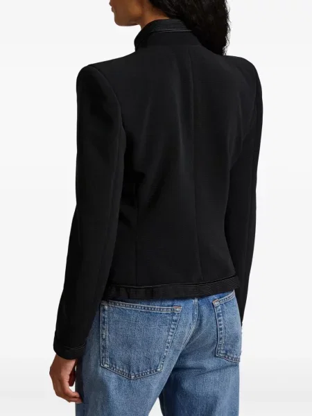 Șapcă Polo Ralph Lauren de mătase cu broderie cu dungi negru