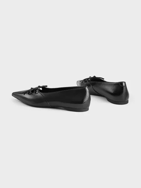 Кожаные балетки Vagabond Shoemakers черные