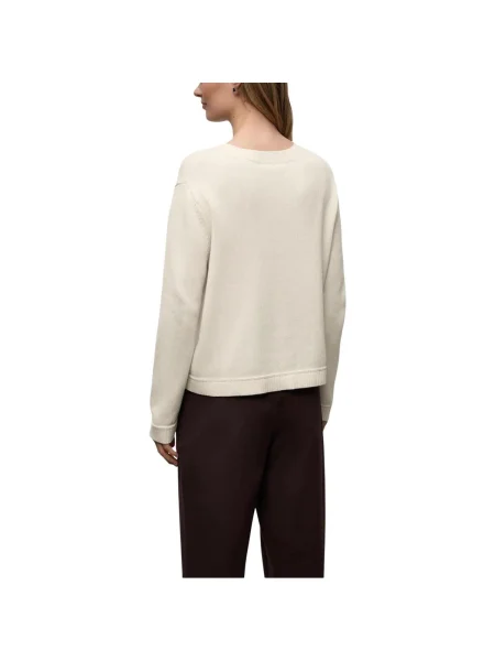 Pulover Street One cu decolteu rotund streetstyle bej