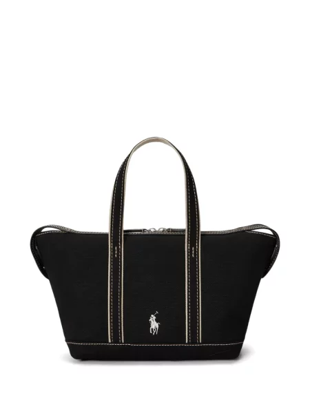 Καμβάς polo Polo Ralph Lauren με αυτόγραφο μαύρο