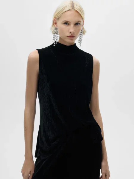 Жилет MANGO чорний