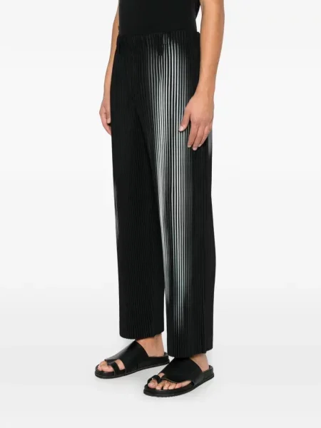 Hlače Homme Plissé Issey Miyake crna