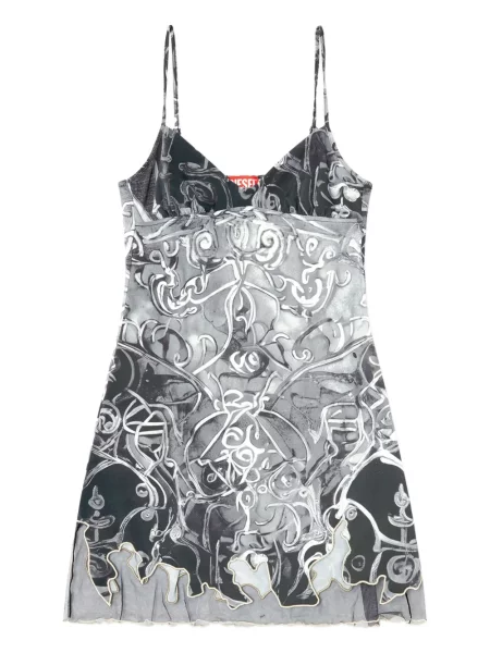 Rochie mini Diesel de costum gri