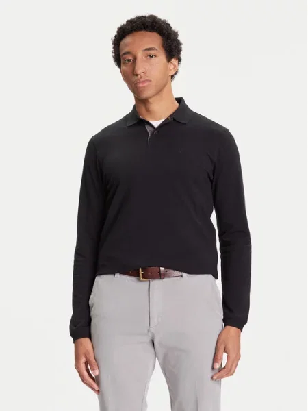 Barbour Polo Tartan czarny