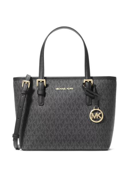 Matlasat sneakerși Michael Michael Kors din piele alb