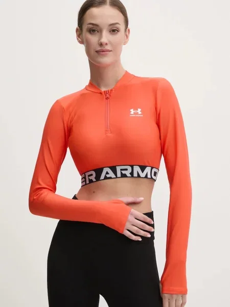 Pulover za vadbo Under Armour HotGear oranžna