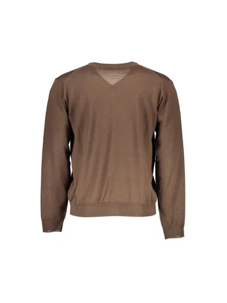 Sweter Romeo Gigli wełniany brązowy