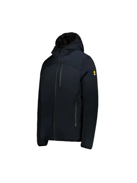 Kurtka Ciesse Piumini z kapturem softshell niebieska