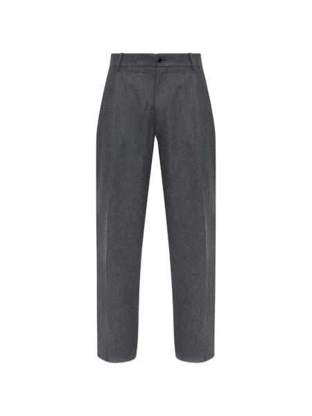 Pantaloni Dolce & Gabbana de lână gri