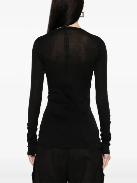 Dugo majica Rick Owens crna
