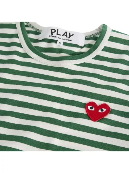 Koszulka Comme Des Garcons Play biała