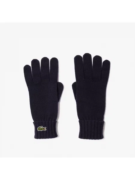 Перчатки Lacoste синие
