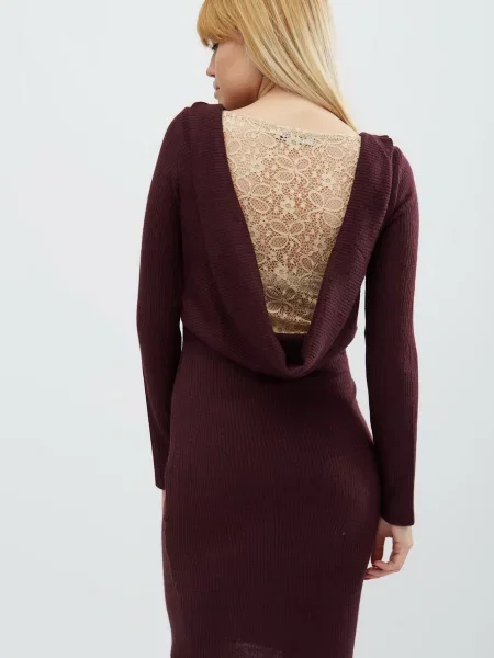 CARICA Сукня міні фіолетовий