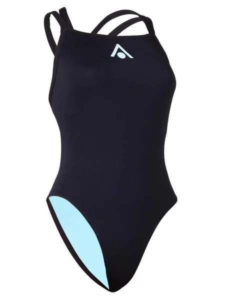 Strój Kąpielowy Aqua Sphere Essential Z Odkrytymi Plecami – – 28 czarny