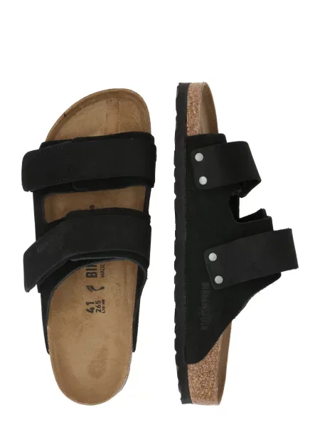 Sneakers Birkenstock Uji Nubuck Leather/Suede Black EUR 37 negru