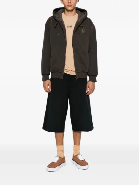 Платно шорти Carhartt Wip черно
