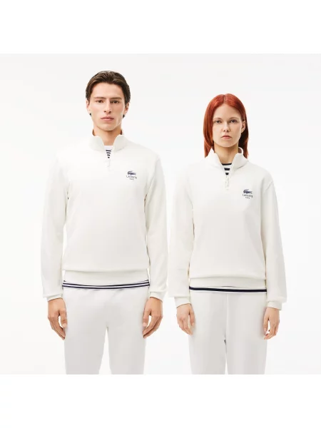 Lacoste толстовка унісекс біла