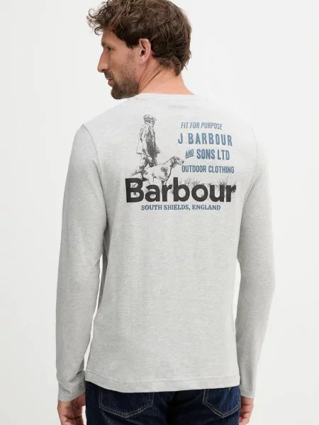 Tricou mânecă lungă Barbour gri